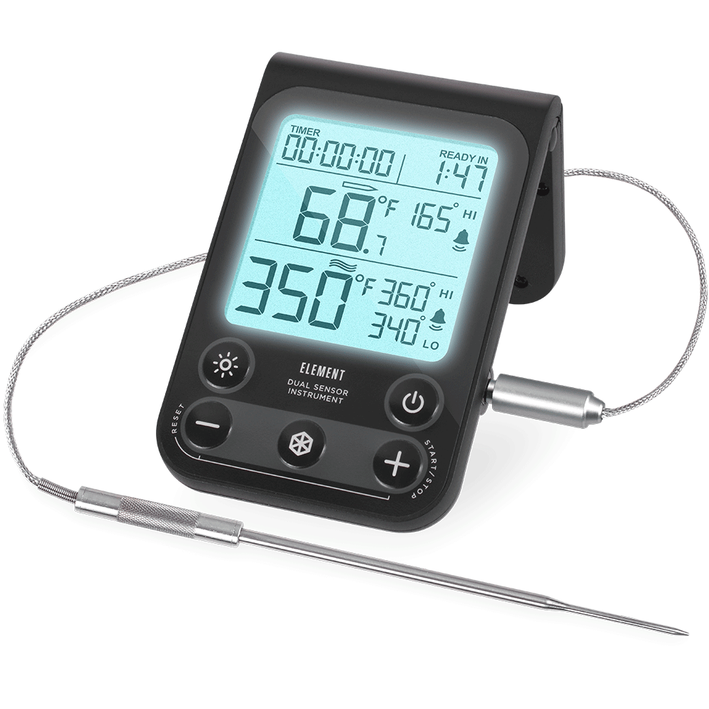 Thermometer with sensor